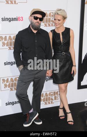 Los Angeles, California, USA. 25th June, 2015. Jun 25, 2015 - Los Angeles, California, USA - Musician FRED DURST at the 'Magic Mike XXL' Hollywood Premiere held at the TCL Chinese Theater. Credit:  Paul Fenton/ZUMA Wire/Alamy Live News Stock Photo