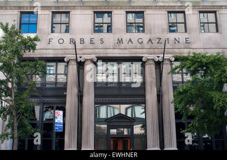 The Forbes Magazine Galleries building. 62, 5th avenue, Manhattan, New York, NYC, USA. Stock Photo