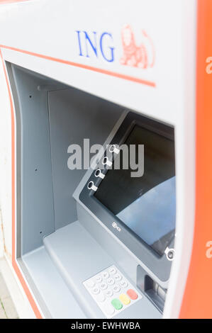 Ing Card Code Machine Keypad for ATM cash machines, or 'hole in the wall' machines. Coloured ...