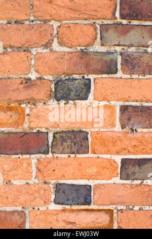 Red brick wall pattern. Stock Photo