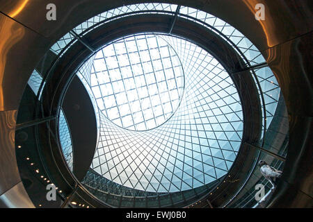 Fulton Street subway station in New York City Stock Photo