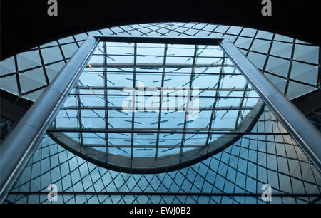 Fulton Street subway station in New York City Stock Photo