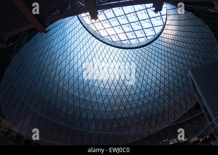 Fulton Street subway station in New York City Stock Photo