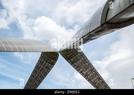 Whittle Arch in Millennium Place Coventry city centre Stock Photo