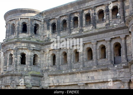 Trier. June-01-2011. The roman ruin Porta Nigra in Trier Germany Stock Photo