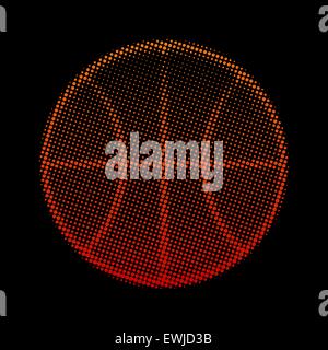 Basketball ball Stock Vector