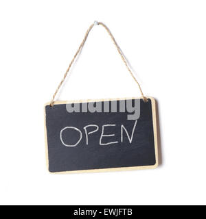 open sign Stock Photo