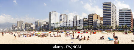 Ipanema Beach, Rio de Janiero, Brazil, Rio de Janeiro Stock Photo