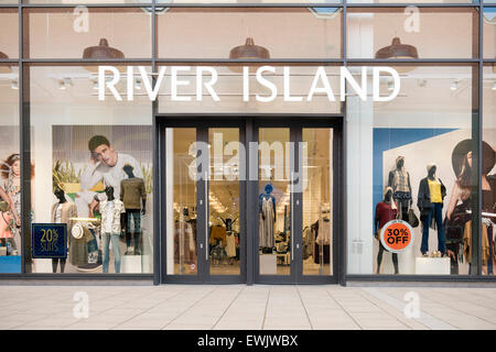 River Island shop, UK. Stock Photo