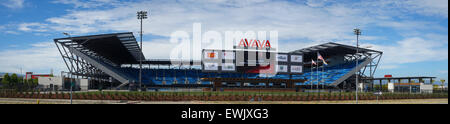 The Avaya Stadium near Mineta San Jose (SJC) airport, Santa Clara CA (Panorama) Stock Photo