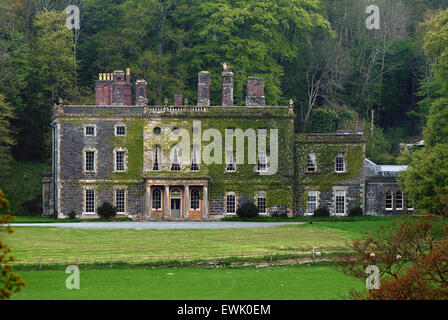 Nanteos Mansion, Aberystwyth, home of the Nanteos Cup, thought by some to be the Holy Grail Stock Photo