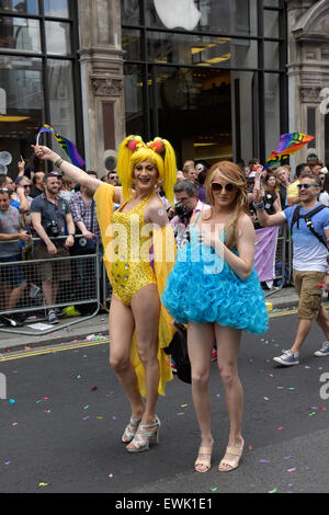 London, UK. 27th June, 2015. Pride in London Parade Credit:  pmgimaging/Alamy Live News
