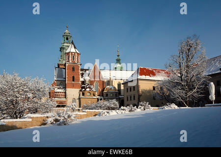 Wawel Castle, Krakow, Poland Stock Photo