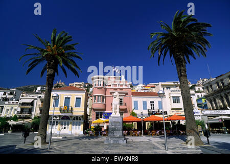 Greece, Northeastern Aegean Islands, Samos, Vathy Stock Photo