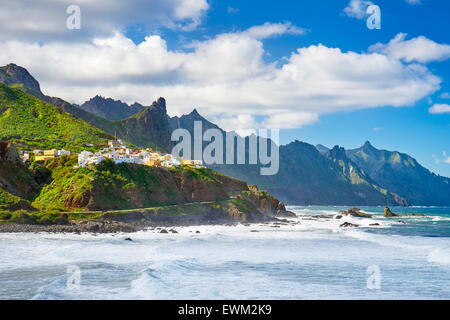 Almaciga, Taganana Coast, Tenerife, Canary Islands, Spain Stock Photo