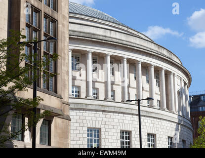 Central library and Manchester council building in Manchester England. Stock Photo