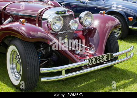 The Woodvale Rally at Victoria Park Southport, Merseyside, England. Stock Photo