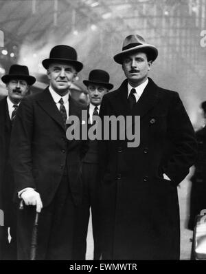 Sir Oswald Ernald Mosley, 6th Baronet  (16 November 1896 - 3 December 1980) was an English politician, known principally as the founder of the British Union of Fascists (BUF). He was a Member of Parliament for Harrow from 1918 to 1924, for Smethwick from Stock Photo