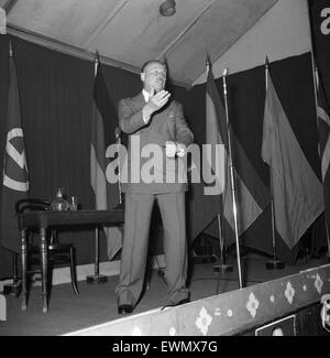 Sir Oswald Ernald Mosley, 6th Baronet  (16 November 1896 - 3 December 1980) was an English politician, known principally as the founder of the British Union of Fascists (BUF). He was a Member of Parliament for Harrow from 1918 to 1924, for Smethwick from Stock Photo