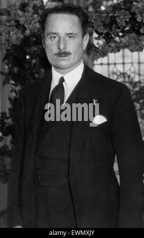 Sir Oswald Ernald Mosley, 6th Baronet  (16 November 1896 - 3 December 1980) was an English politician, known principally as the founder of the British Union of Fascists (BUF). He was a Member of Parliament for Harrow from 1918 to 1924, for Smethwick from Stock Photo