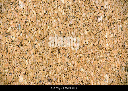 Macro shot of cork board for background or texture Stock Photo