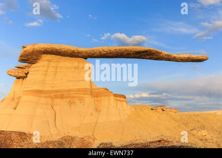 King of Wings in the Bisti Wilderness, New Mexico, USA Stock Photo