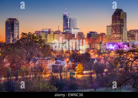 Raleigh, North Carolina, USA skyline. Stock Photo