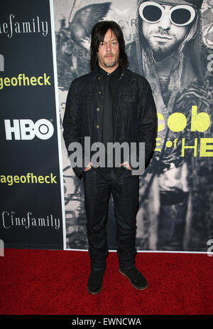 HBO 'Kurt Cobain: Montage Of Heck' Los Angeles Premiere  Featuring: Norman Reedus Where: Hollywood, California, United States When: 22 Apr 2015 Stock Photo