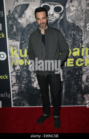 HBO 'Kurt Cobain: Montage Of Heck' Los Angeles Premiere  Featuring: Reid Scott Where: Hollywood, California, United States When: 22 Apr 2015 Stock Photo