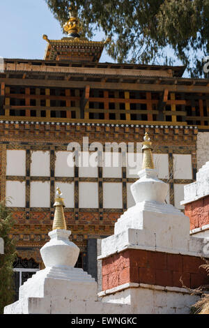 Kurje Lhakhang, Jakar, Bumthang, Bhutan Stock Photo