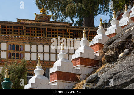 Kurje Lhakhang, Jakar, Bumthang, Bhutan Stock Photo