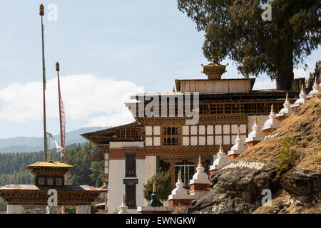 Kurje Lhakhang, Jakar, Bumthang, Bhutan Stock Photo