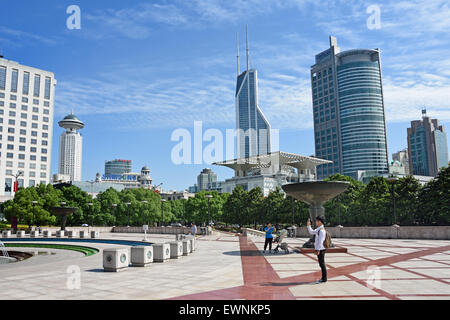 Shanghai Urban Planning Exhibition Renmin Park ( People's Square ) district Huangpu  China Chinese Stock Photo