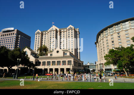 The Signia by Hilton (formerly Fairmont Hotel), Downtown San Jose CA Stock Photo