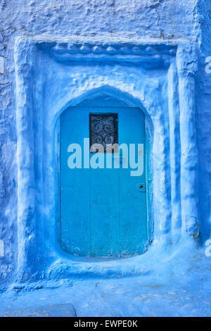 Chefchaouen Old Town (Chaouen) known as Blue City, Morocco, Africa Stock Photo