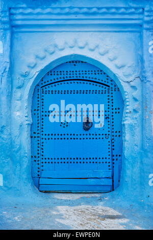 Chefchaouen Old Town (Chaouen) known as Blue City, Morocco, Africa Stock Photo