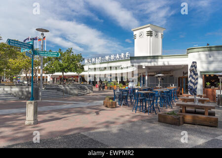 Manly, Australia-June 5th 2015: Manly Wharf ferry terminal. Thousands of commuters use the ferry each day. Stock Photo