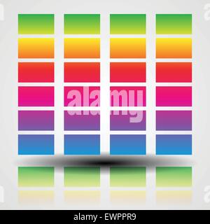 Simple Eq, Equalizer graphics for multimedia, audio, music concept Stock Vector