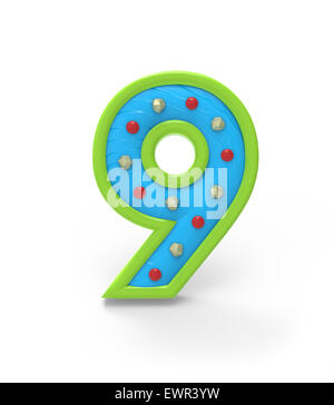 number 9, 9, number nine Stock Photo - Alamy