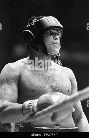 Muhammad Ali training in Deer Lake, Pennsylvania ahead of his second fight with Leon Spinks. 16th September 1978 Stock Photo