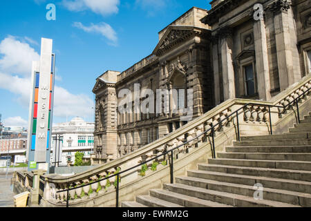 Award winning Central Library,Liverpool Stock Photo