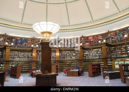 Picton circular reading room at award winning Central Library,Liverpool Stock Photo