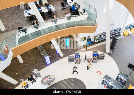 Award winning Central Library,Liverpool Stock Photo