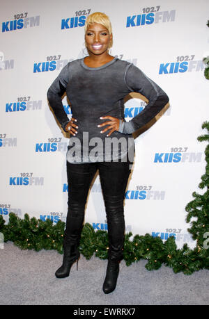 NeNe Leakes at the KIIS FM's Jingle Ball 2012 held at the Nokia Theatre LA Live in Los Angeles on December 1, 2012. Stock Photo