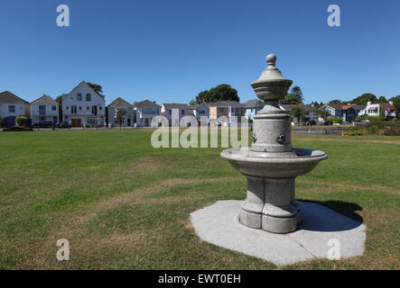 Bath Road recreation ground Lymington Stock Photo