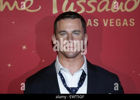 Las Vegas, NV, USA. 30th June, 2015. Channing Tatum Wax Figure in attendance for Channing Tatum Wax Figure Unveiled by Madame Tussauds Las Vegas at MAGIC MIKE XXL Screening, Town Square's AMC Theater, Las Vegas, NV June 30, 2015. Credit:  James Atoa/Everett Collection/Alamy Live News Stock Photo