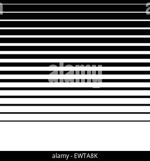 Artistic abstract vector. Parallel lines. Horizontally repeatable. Stock Vector