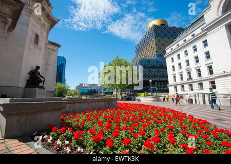 Centenary Square in Birmingham City, West Midlands England UK Stock Photo