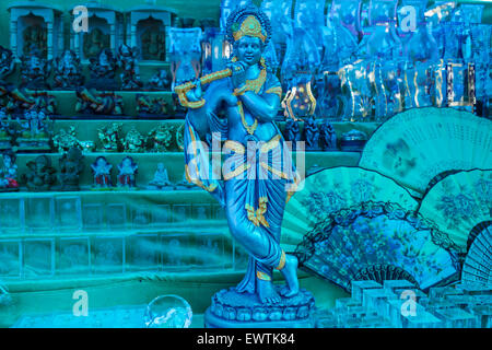 digitally generated image of blue Stock Photo