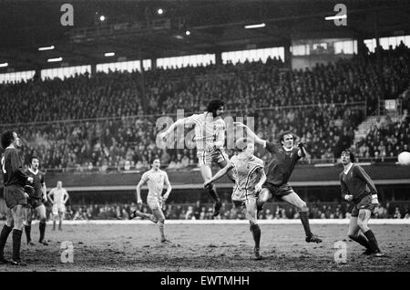 Coventry City v Liverpool, final score 1-0 to Coventry City. League Division One. Highfield Road, Coventry, 4th February 1978. Stock Photo